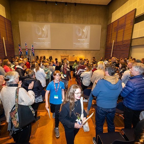 Vísindaskóli unga fólksins 2024. Mynd: Axel Darri Þórhallsson fyrir Vísindaskólann.