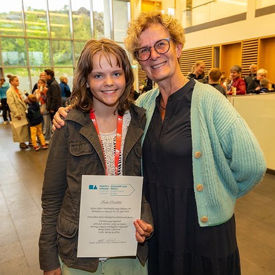 Vísindaskóli unga fólksins 2024. Mynd: Axel Darri Þórhallsson fyrir Vísindaskólann.