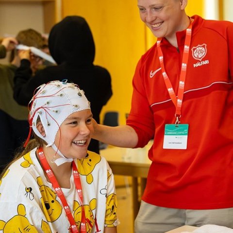 Vísindaskóli unga fólksins 2024. Mynd: Axel Darri Þórhallsson fyrir Vísindaskólann.