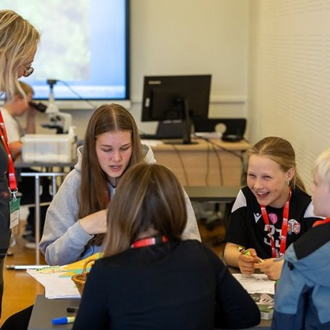 Vísindaskóli unga fólksins 2024. Mynd: Axel Darri Þórhallsson fyrir Vísindaskólann.