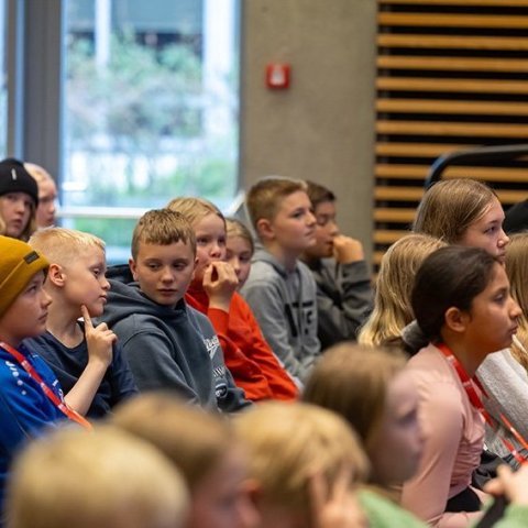Vísindaskóli unga fólksins 2024. Mynd: Axel Darri Þórhallsson fyrir Vísindaskólann.