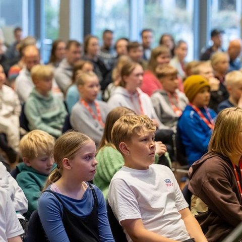 Vísindaskóli unga fólksins 2024. Mynd: Axel Darri Þórhallsson fyrir Vísindaskólann.