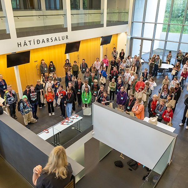 Vísindaskóli unga fólksins 2025 - Mynd: Axel Þórhallsson