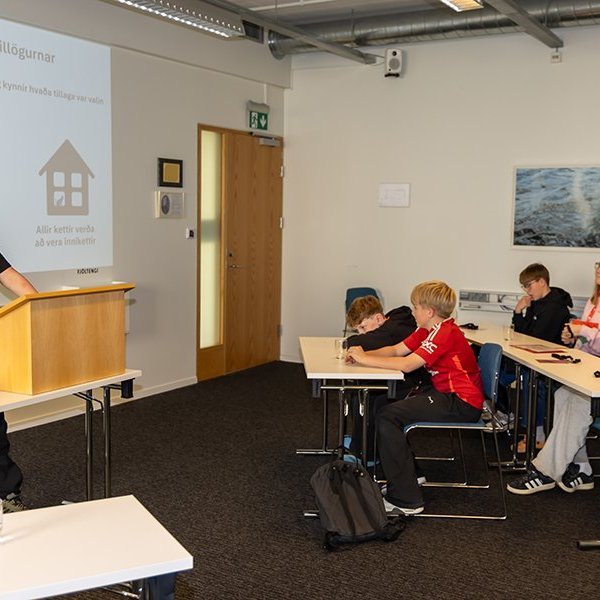 Vísindaskóli unga fólksins 2025 - Mynd: Axel Þórhallsson