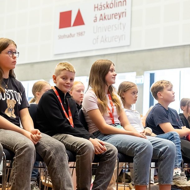 Útskriftarhátíð Vísindaskóla unga fólksins 2025 - Mynd: Axel Þórhallsson