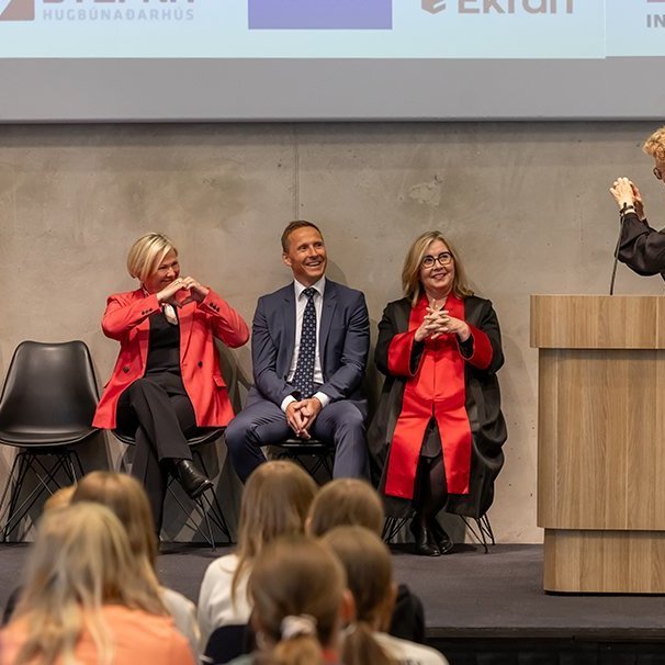 Útskriftarhátíð Vísindaskóla unga fólksins 2025 - Mynd: Axel Þórhallsson