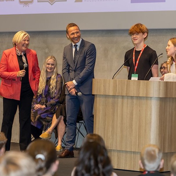 Útskriftarhátíð Vísindaskóla unga fólksins 2025 - Mynd: Axel Þórhallsson