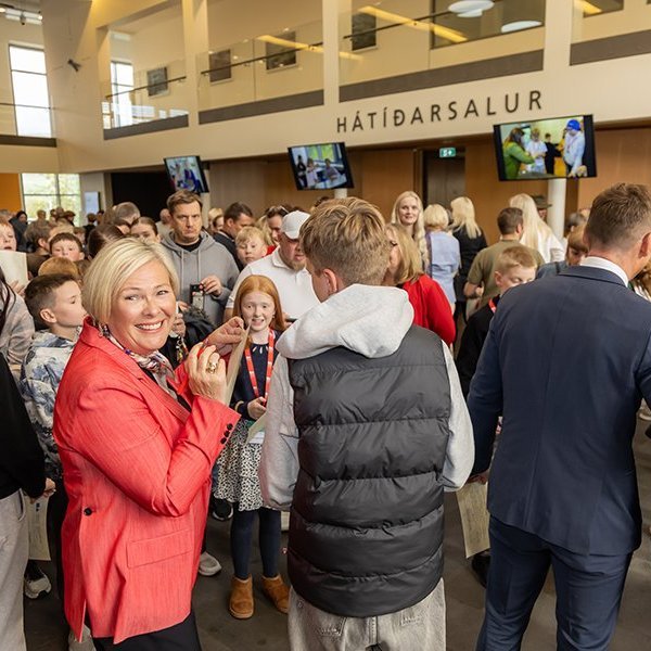 Útskriftarhátíð Vísindaskóla unga fólksins 2025 - Mynd: Axel Þórhallsson