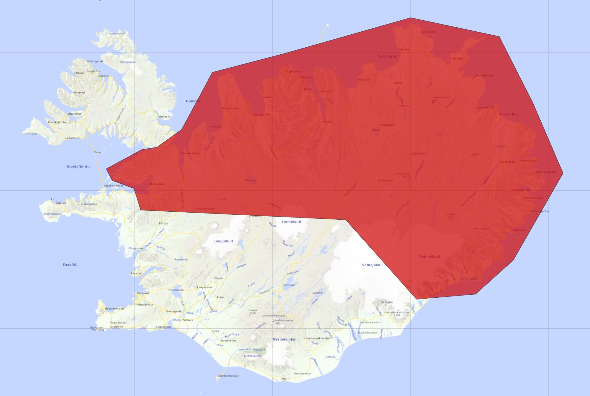 Rafmagnstruflanir víða á Norður- og Austurlandi | akureyri.net