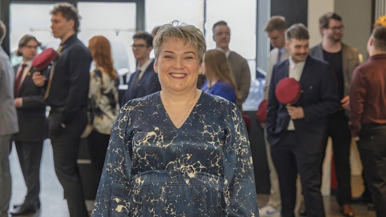 Sigríður Huld Jónsdóttir skólameistari Verkmenntaskólans á Akureyri. Myndir: Hilmar Friðjónsson