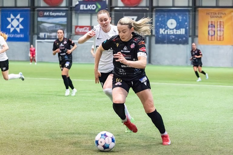 Sandra María Jessen er komin á blað í Bestu deildinni; hún gerði þrjú mörk á Reyðarfirði í kvöld. My…