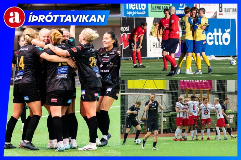Fótbolti heima og úti í deild og bikar