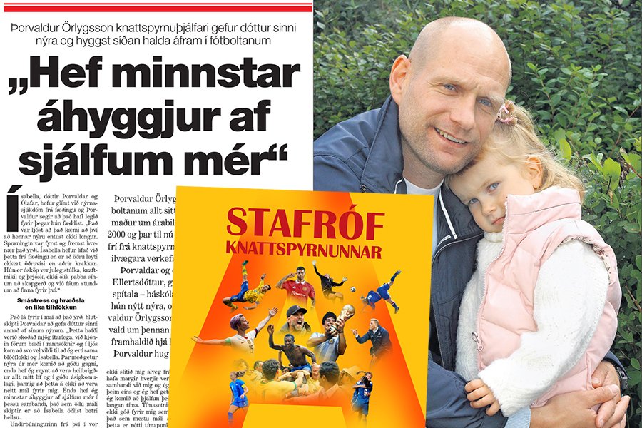 Þorvaldur og dóttirin Ísabella í „Stafrófinu“ | akureyri.net