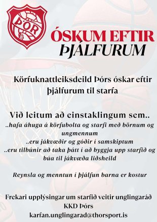 Körfuboltadeild Þórs - þjálfarar