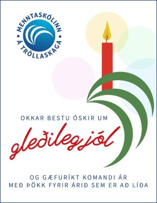 Menntaskólinn á Tröllaskaga - jól 25