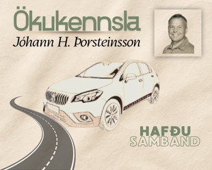 Jóhann Þorsteinsson ökukennari