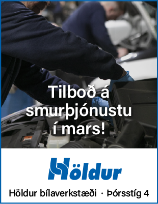 Höldur - verkstæði 2 feb 26
