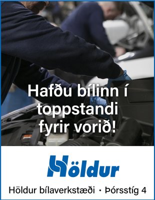 Höldur - verkstæði apríl 26