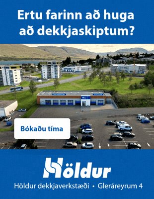 Höldur - dekkjaskipti apríl 26