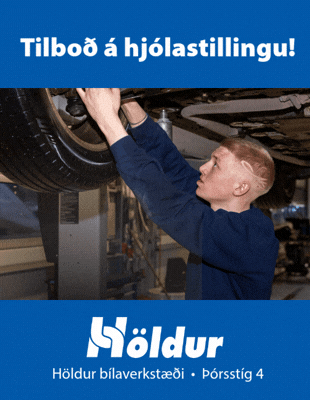 Höldur - hjólastilling apríl 26