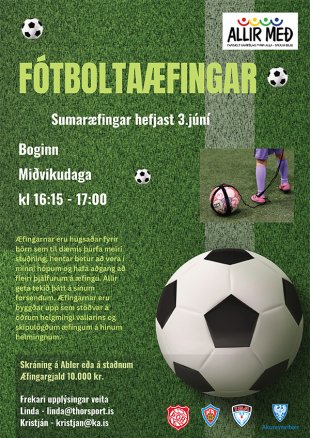 Allir með - fótbolti